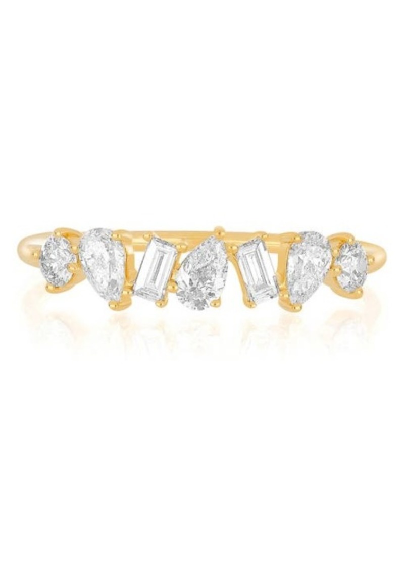 EF Collection Multifaceted Diamond Ring