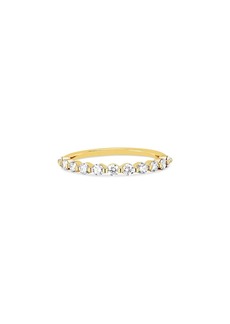 Ef Collection Prong Set Diamond Ring in 14K Yellow Gold