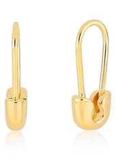 EF Collection Single Safety Pin Threader Earring