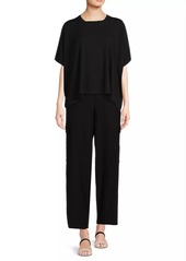 Eileen Fisher Ankle Lantern Cargo Pants