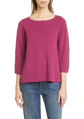 Eileen Fisher Silk & Organic Cotton Sweater