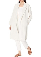 Eileen Fisher Calf Length Trench Coat