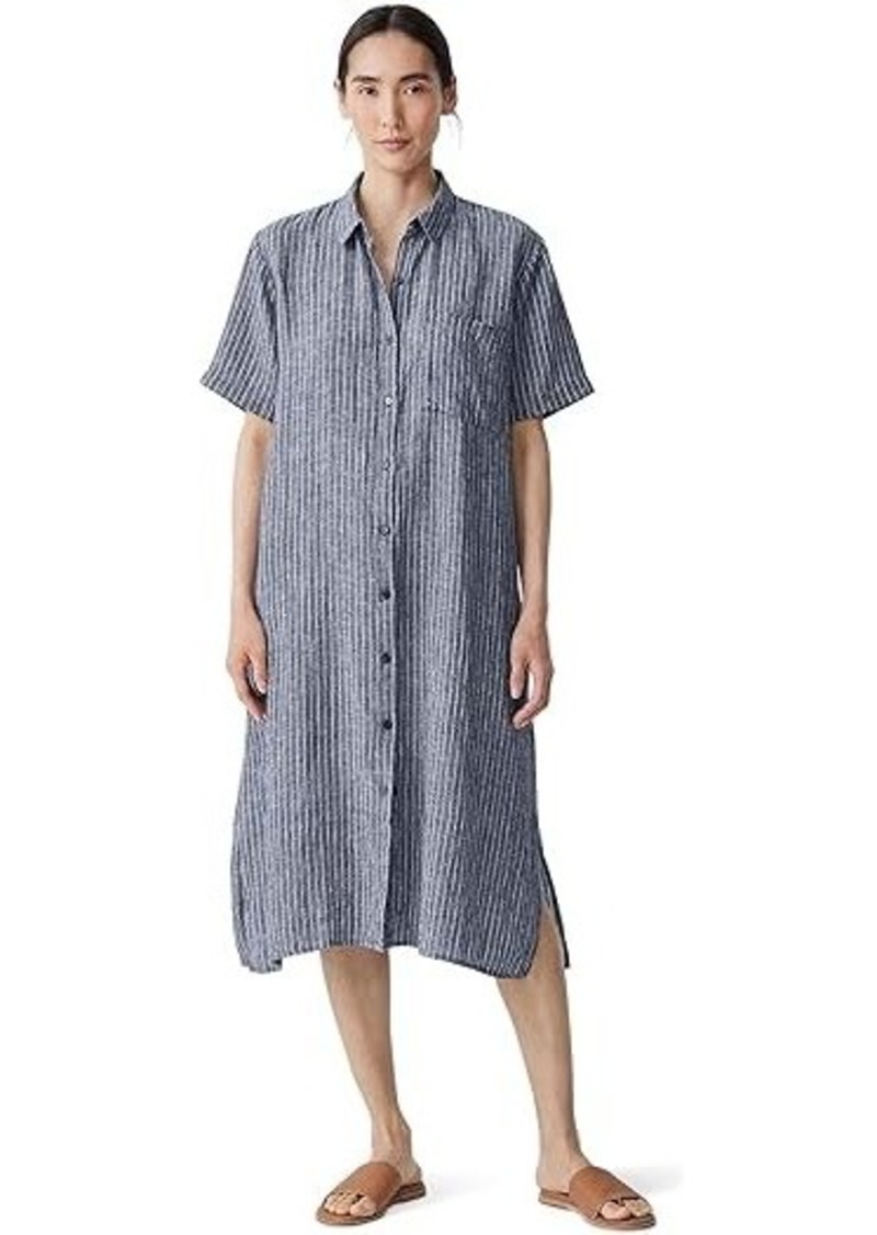 Eileen Fisher Classic Collar Shirt Dress