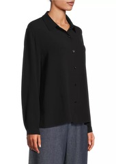 Eileen Fisher Classic Silk Easy Shirt