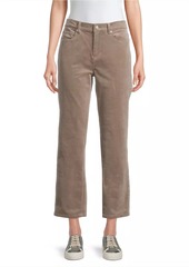 Eileen Fisher Corduroy High-Rise Straight Pants