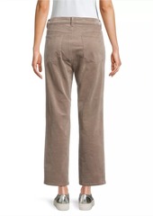 Eileen Fisher Corduroy High-Rise Straight Pants