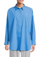 Eileen Fisher Cotton Oversized Shirt