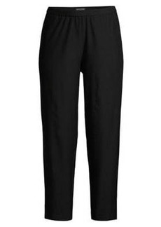 Eileen Fisher Crepe Cropped Pants