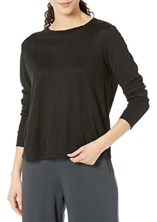 Eileen Fisher Crew Neck Long Sleeve Tee