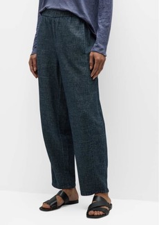 Eileen Fisher Cropped Straight-Leg Pants