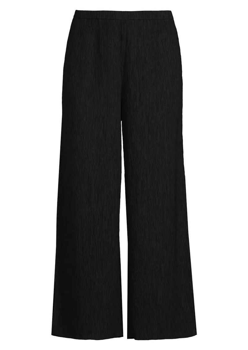 Eileen Fisher Cropped Wide-Leg Pants