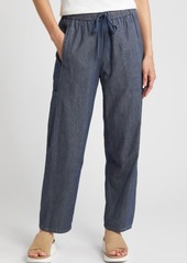 Eileen Fisher Ankle Lantern Organic Cotton Cargo Pants