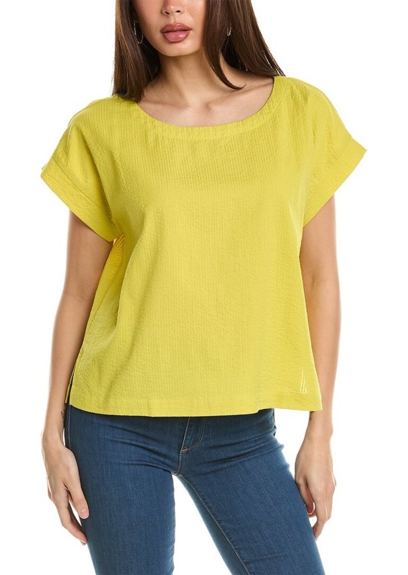 EILEEN FISHER Ballet Neck Square Top