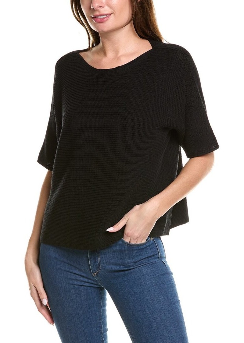 EILEEN FISHER Bateau Neck Pullover