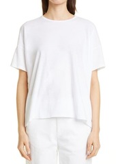 Eileen Fisher Boxy Crewneck Organic Cotton T-Shirt