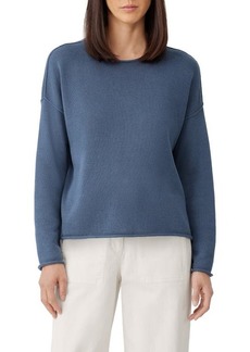 Eileen Fisher Boxy Crewneck Pullover