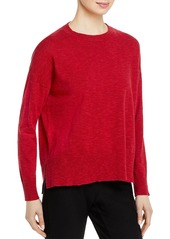 Eileen Fisher Boxy Crewneck Sweater - 100% Exclusive