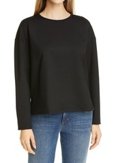 Eileen Fisher Boxy Knit Top in Black at Nordstrom