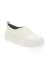 Eileen Fisher Byrdy Leather Slip-On Shoe in Snow at Nordstrom