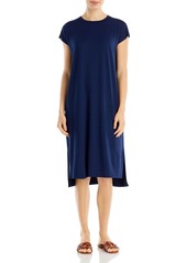 Eileen Fisher Cap Sleeve High Low Dress - 100% Exclusive 