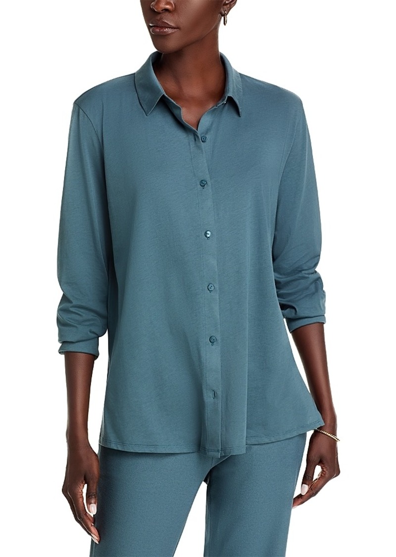 Eileen Fisher Classic Collar Easy Shirt