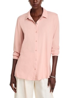 Eileen Fisher Classic Collar Easy Shirt