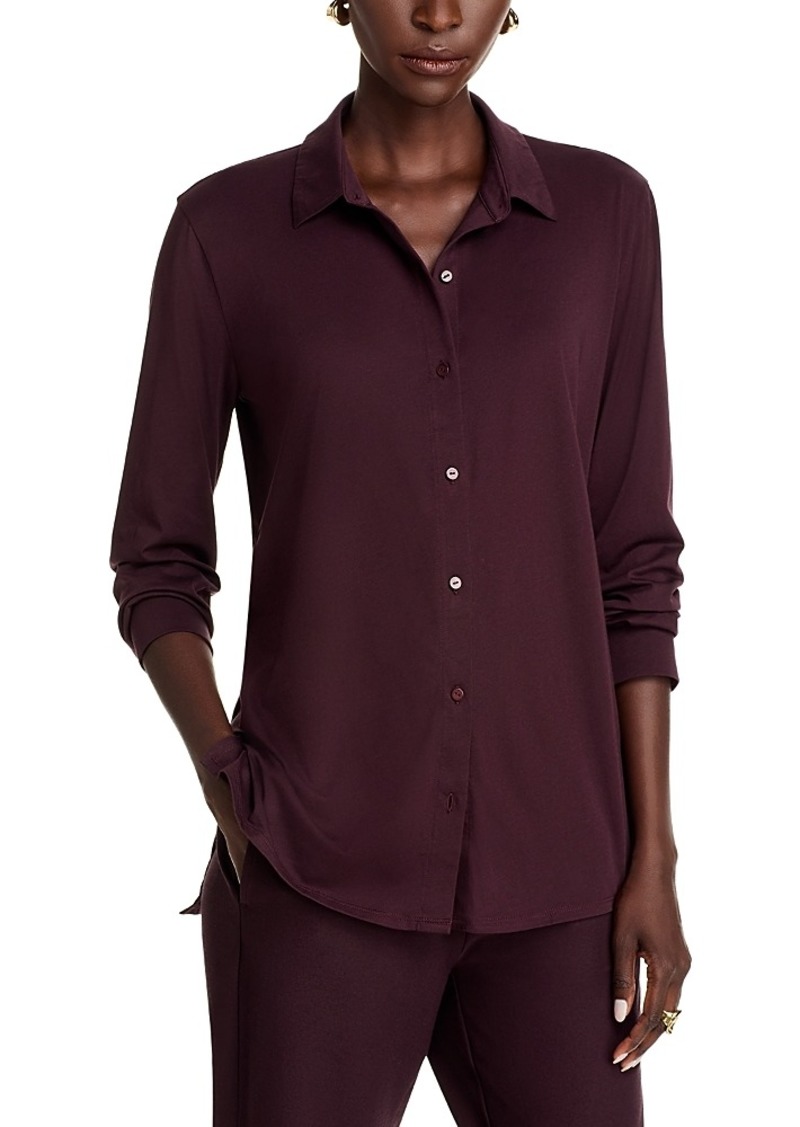 Eileen Fisher Classic Collar Easy Shirt