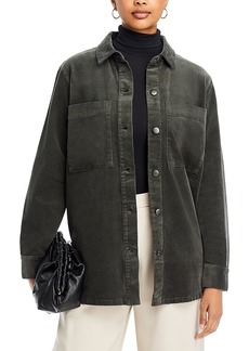 Eileen Fisher Classic Collar Long Shirt Jacket