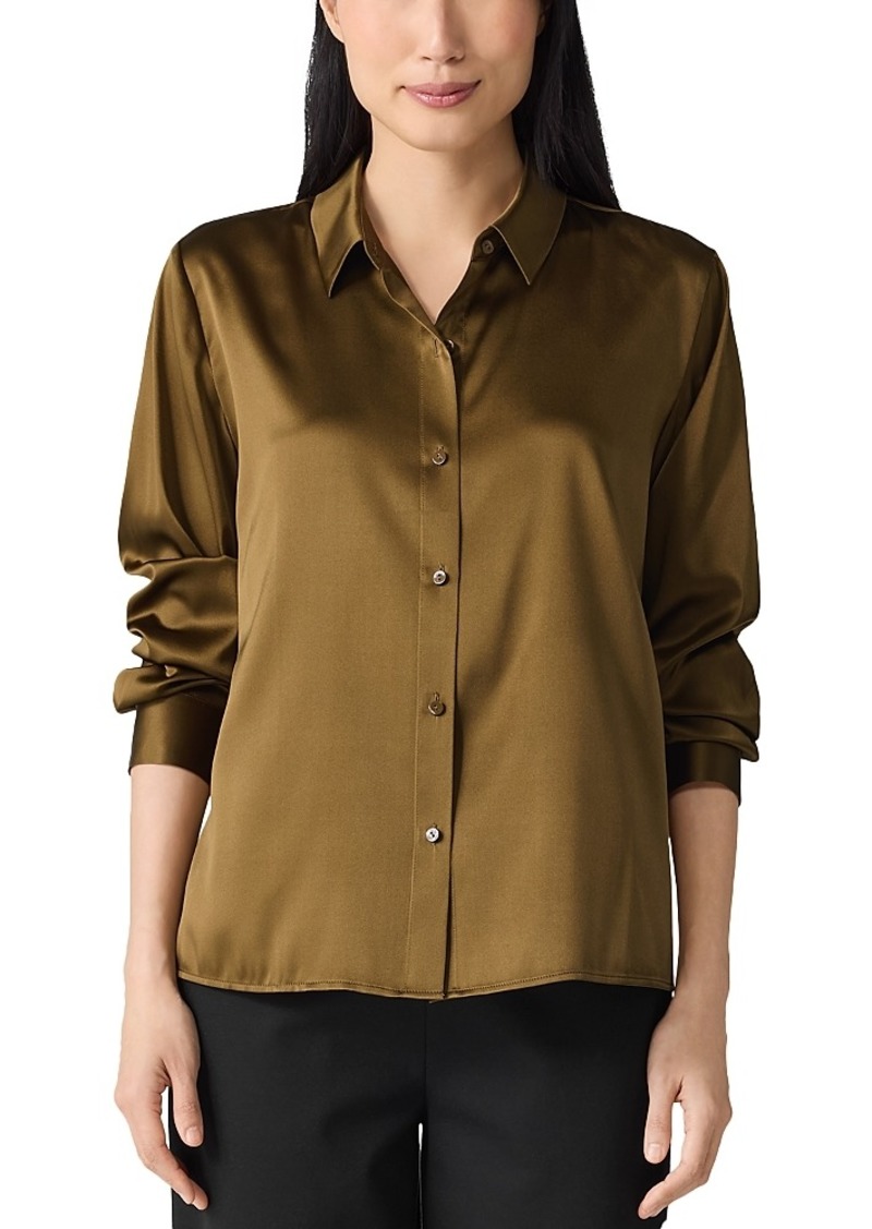 Eileen Fisher Classic Collared Shirt