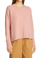 Eileen Fisher Crewneck Boxy Pullover in Blush at Nordstrom