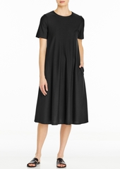 Eileen Fisher Crewneck Dress, Available in Regular & Petite Sizes