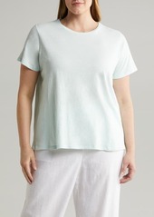 Eileen Fisher Crewneck Organic Cotton T-Shirt