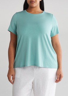 Eileen Fisher Crewneck T-Shirt in Sea Green at Nordstrom Rack