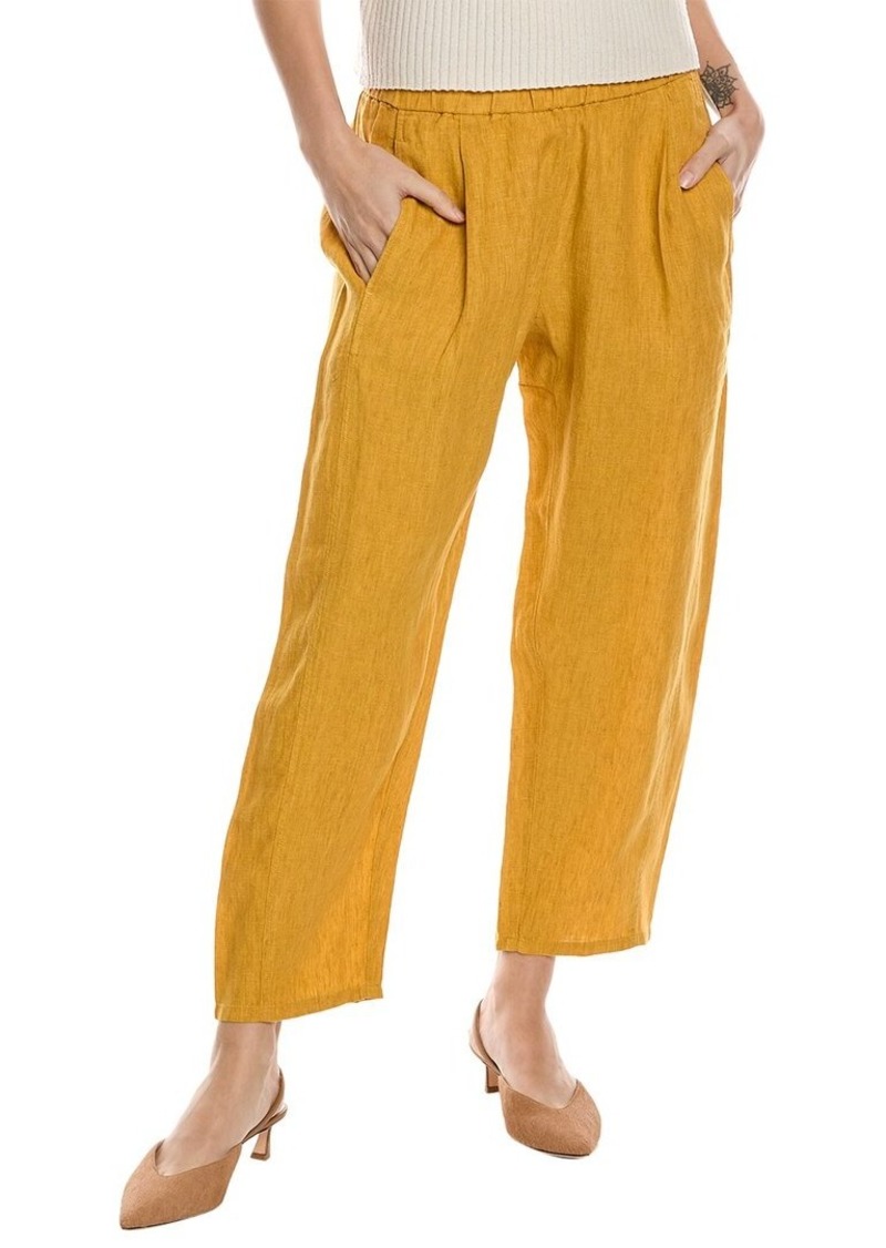 EILEEN FISHER Cropped Lantern Linen Pant