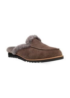 Eileen Fisher Frost Genuine Shearling Lined Clog