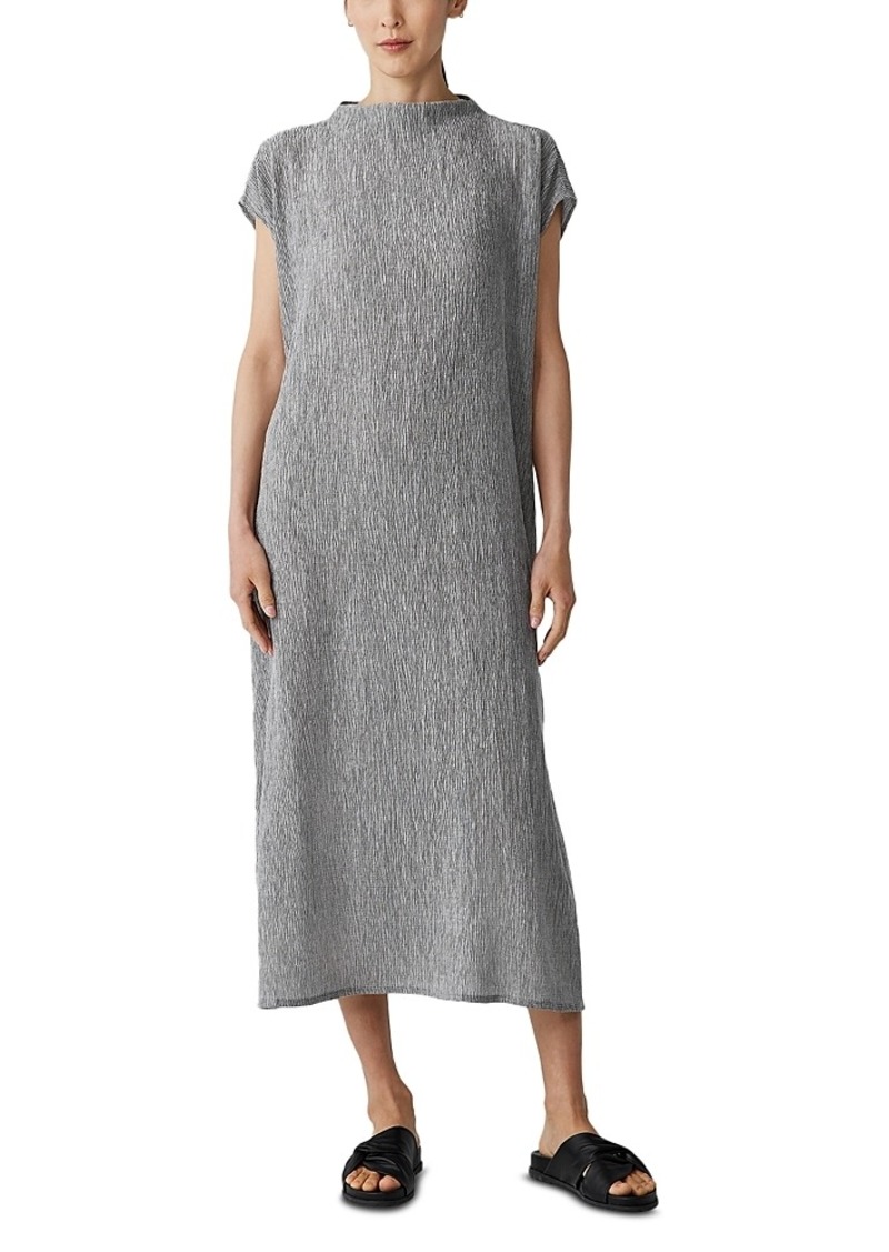 Eileen Fisher Funnel Neck Dress