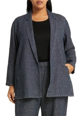 Eileen Fisher Hemp Blend Blazer