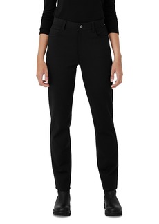 Eileen Fisher High Rise Slim Jeans in Black
