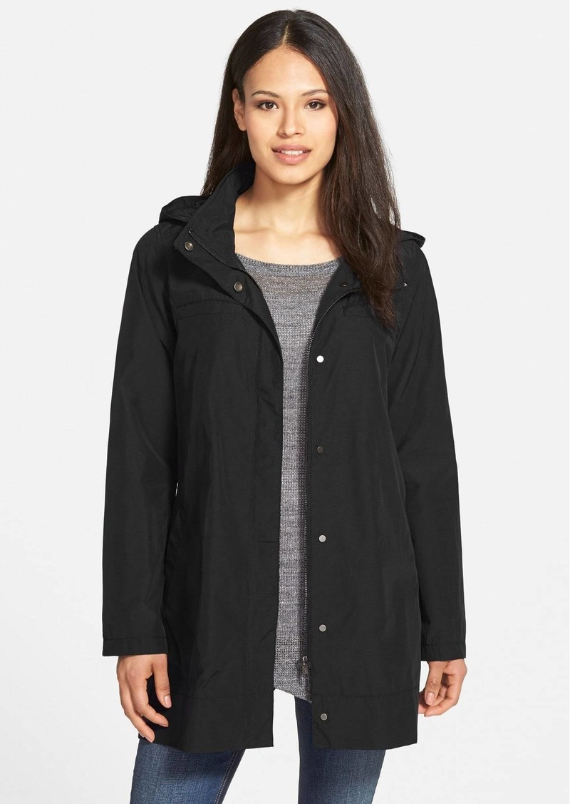 Eileen Fisher Eileen Fisher Hooded Organic Cotton Blend Coat | Outerwear