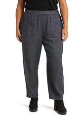 Eileen Fisher Lantern Hemp & Organic Cotton Ankle Pants