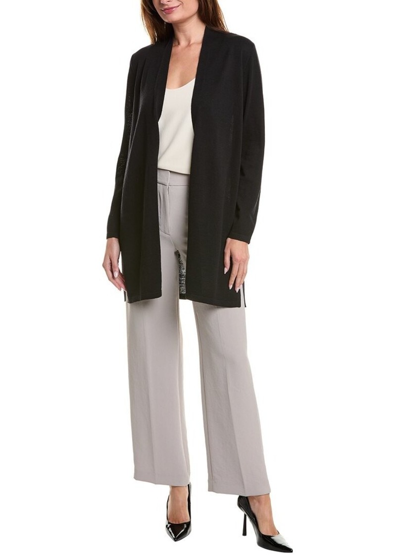 EILEEN FISHER Long Wool Cardigan