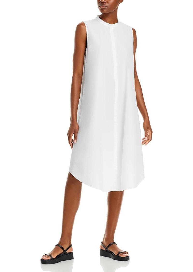 Eileen Fisher Mandarin Collar Dress