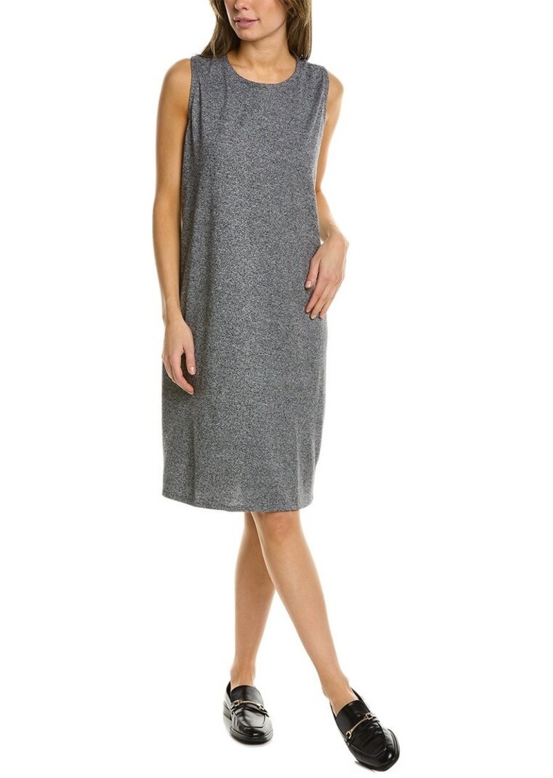 EILEEN FISHER Melange Crewneck Tank Dress