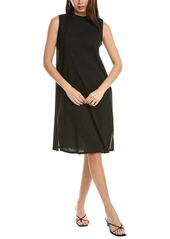 EILEEN FISHER Mock Neck Midi Dress