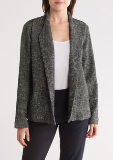 Eileen Fisher Open Front Jacket in Black/White at Nordstrom Rack