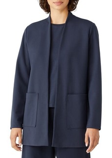 Eileen Fisher Open Front Long Jacket