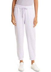 Eileen Fisher Organic Cotton Ankle Track Pants in Wisteria at Nordstrom