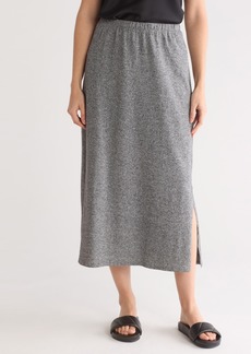 Eileen Fisher Organic Cotton Blend Knit Skirt in Ash at Nordstrom Rack