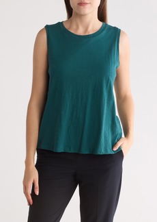 Eileen Fisher Organic Cotton Tank in Aegean at Nordstrom Rack