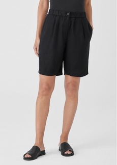 Eileen Fisher Organic Linen Shorts